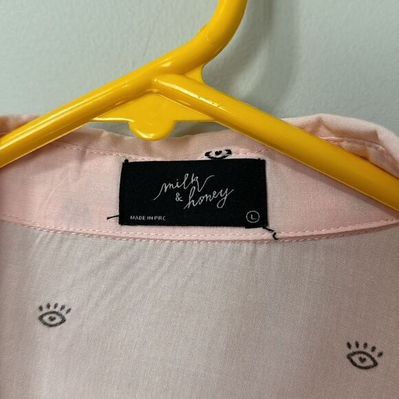 MILK & HONEY BLOUSE SIZE L - Picture 7 of 11
